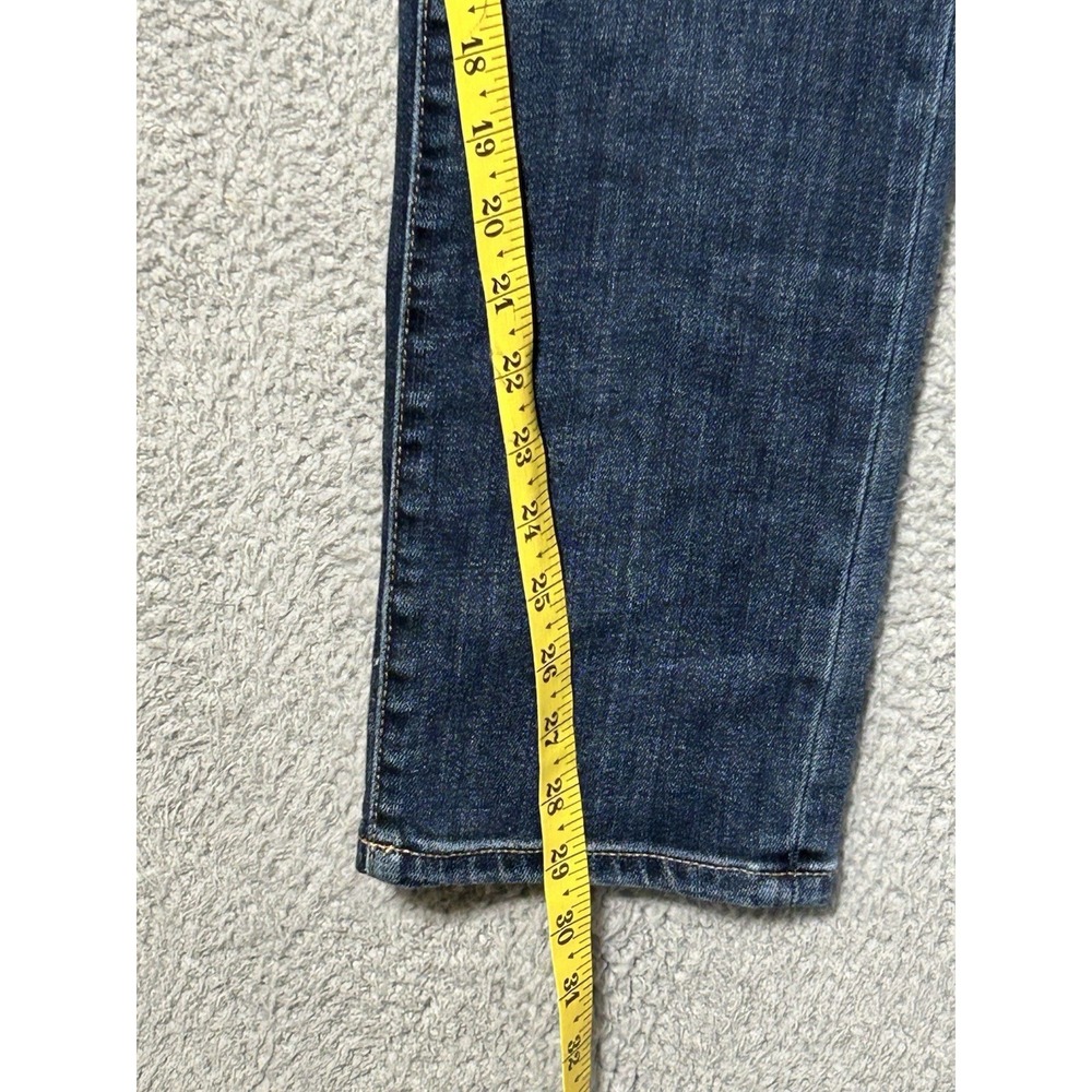 Lucky Brand 110 Slim Jeans Mens 32x29 Blue Medium Wash Excellent Stretch Denim - Picture 7 of 16